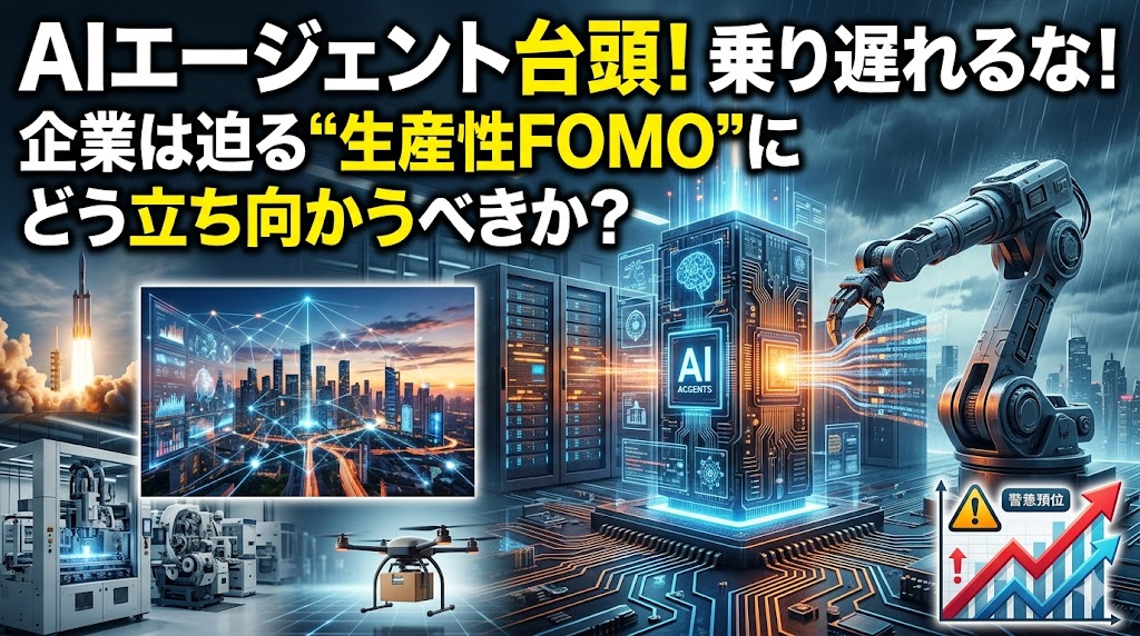 AIエージェント時代のFOMO|生産性と疲労を語るビジネス英語教材