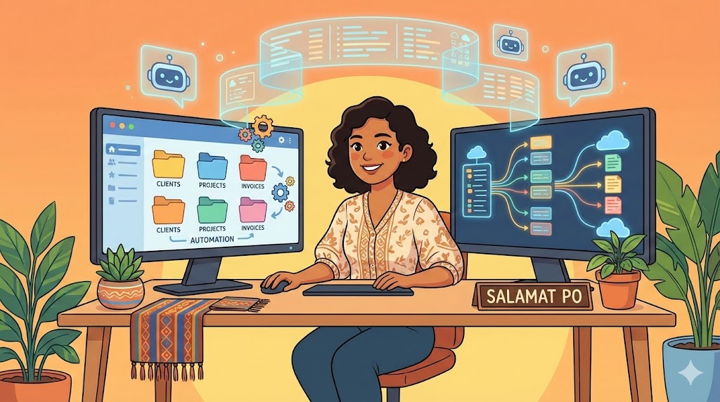 Build a Clear Desk System for Clients Using AI: Earn $25-40/Hour as a Digital Organization VA