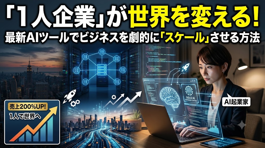 AIで1人起業「ソロプレナー」時代をビジネス英語で読み解く実践教材