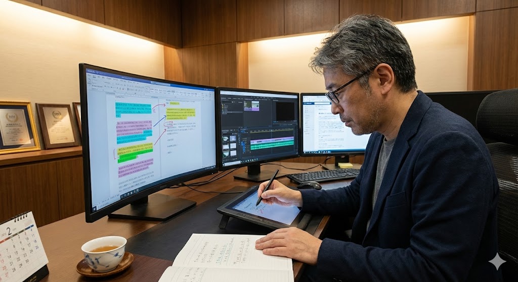 ステップ4: 人間による構成監修と仕上げ(60から90分)