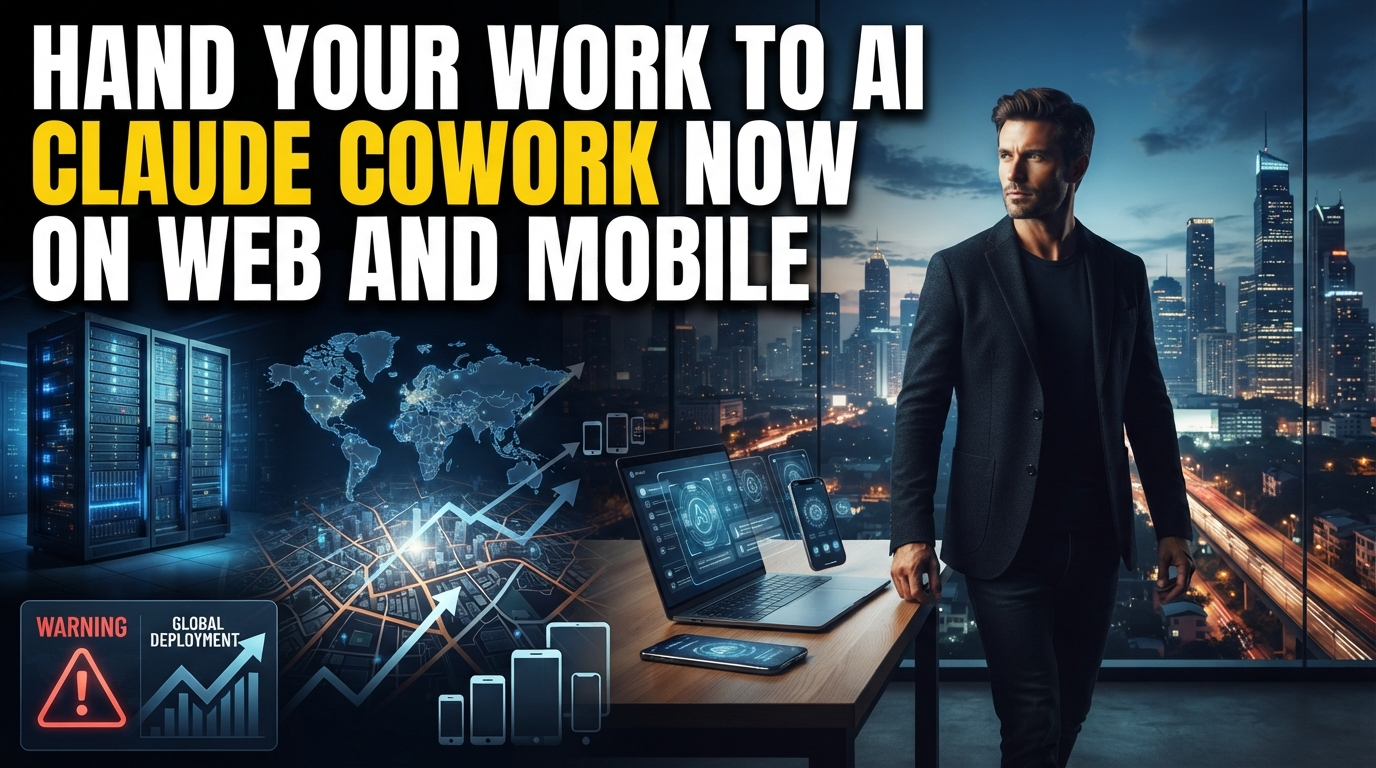 What Claude Cowork's Web and Mobile Expansion Teaches Us: Preparing for a Workday Where You Hand Work to AI and Walk Away