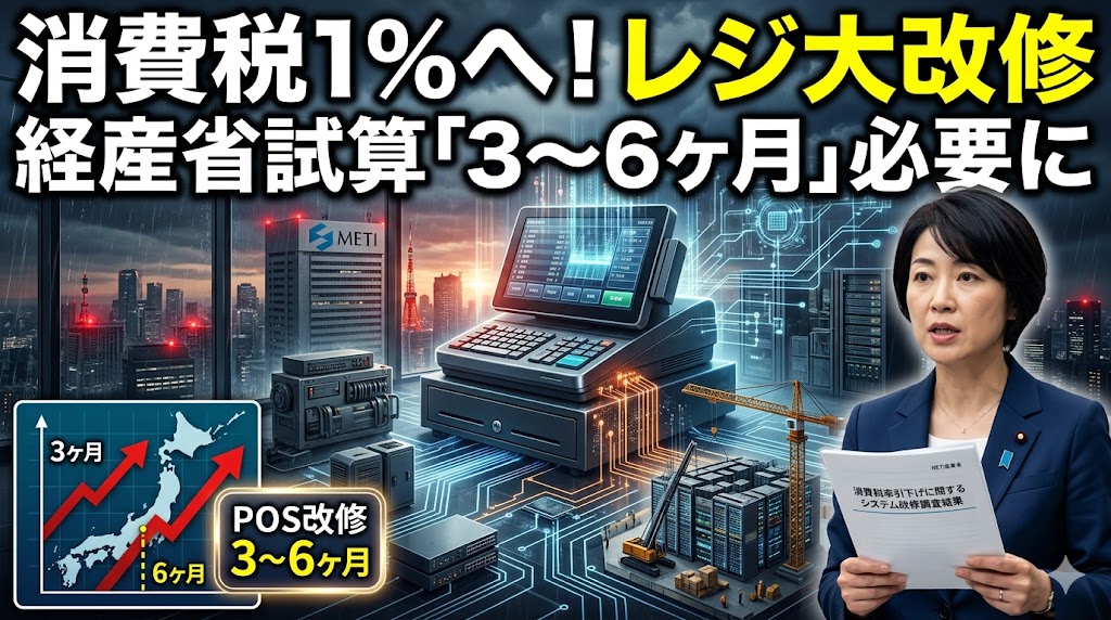 消費税減税とPOS改修で学ぶビジネス英語|外資系小売の実務英語教材