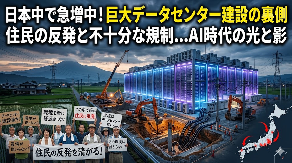 データセンター建設と住民摩擦から学ぶビジネス英語|外資系で使える実践教材
