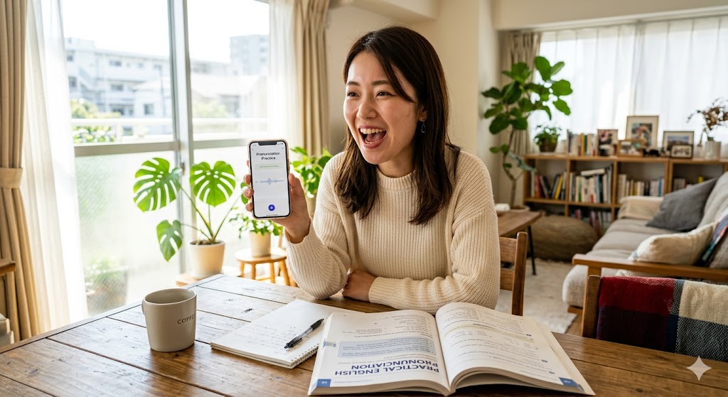 英語発音矯正の最強メソッド|「録音して聞き返す」セルフチェック法で日本人の発音が変わる